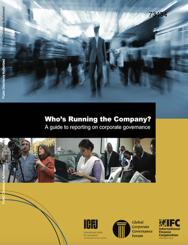 Who’s Running The Company?  A Guide To Reporting On Corporate Governance